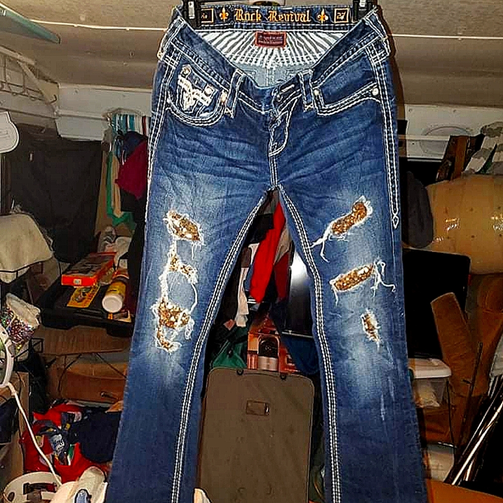 Rock revival jeans